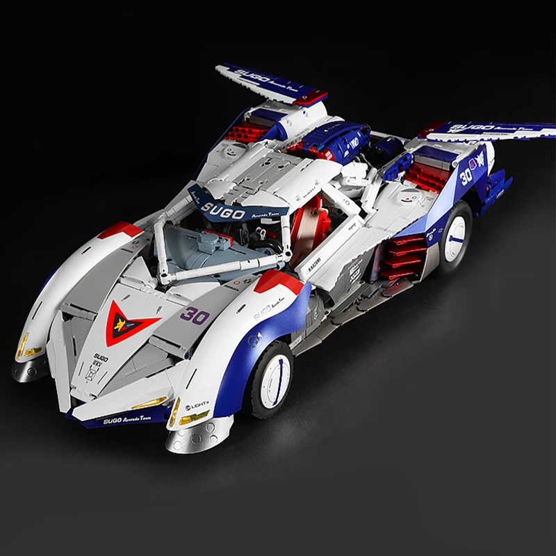 Aslada GSX Thor Building Block Sports Car Power Pack Compatible Toys wholesale with large quantities of spot goods L7001