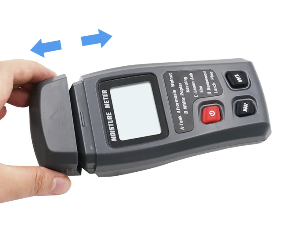 Digital Moisture Meter Moisture Meter Tester Water Moisture Content MT-10 Wood Damp Detector Tester Hygrometer LCD Display
