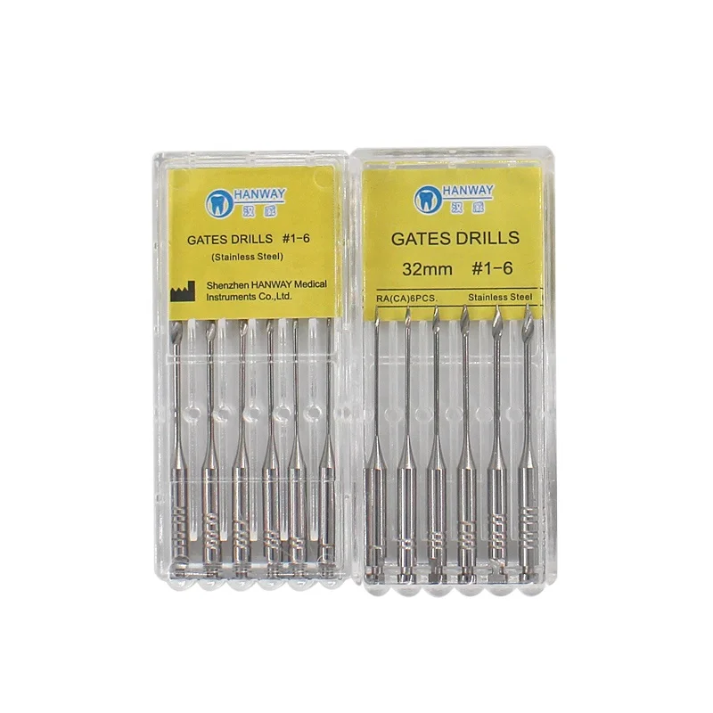 Root Canal Gates Drill Dental Gates Glidden Files for Open Crown
