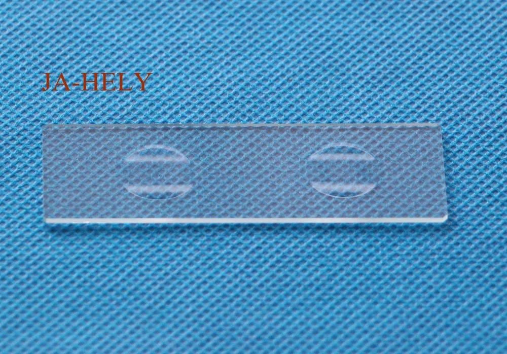 Glass 7104 Two well concavity slides double Depression Concave Microscope Slide