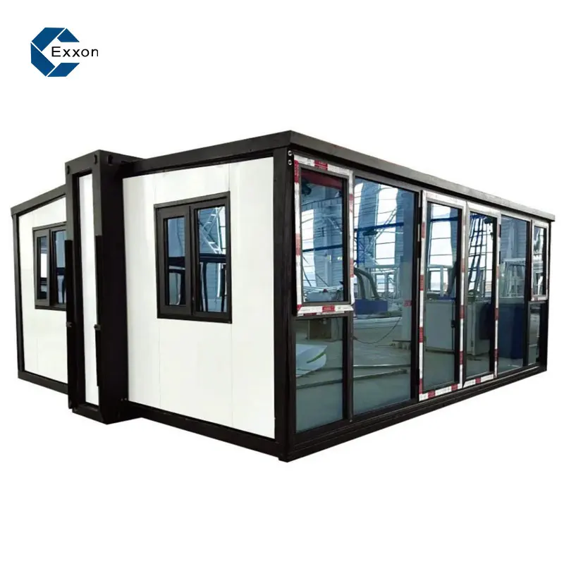 Factory Wholesale 40ft Expandable Container House With 3 Bedrooms Price Houses Expandable Container House Tiny Villa