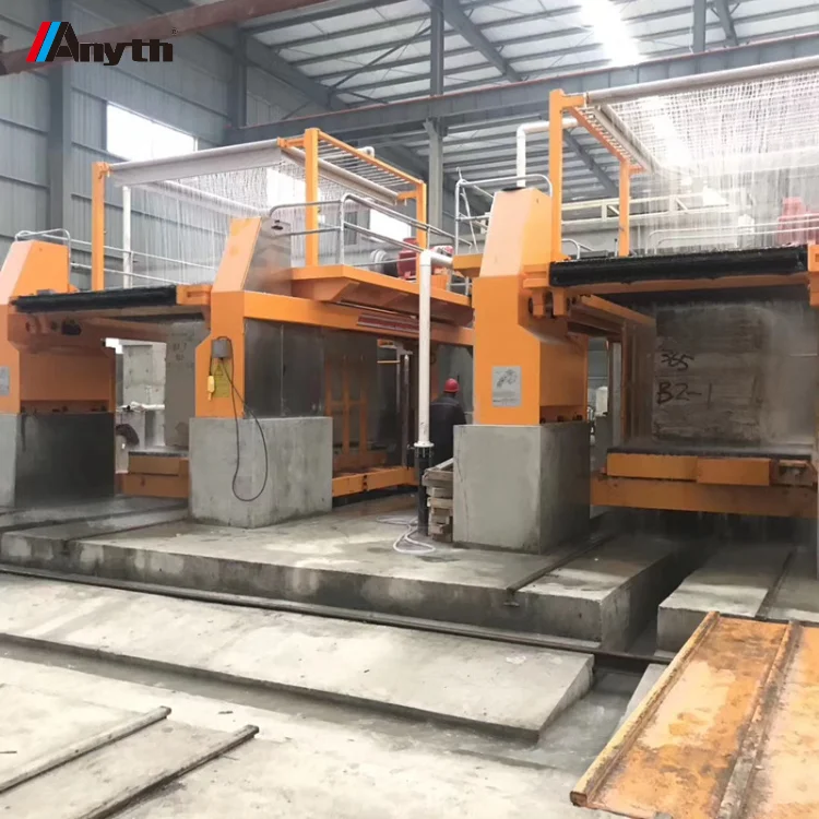 Made In China Best Selling Multi-blades Big Block Stone Gang Saw Cutting Marble Gangsaw Machine To Cutting Marble Saw