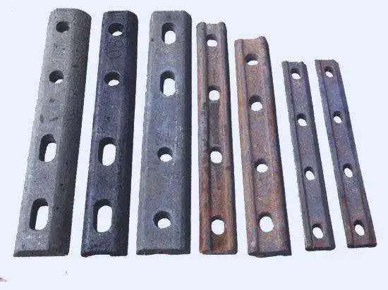uic60 rail fishplate railway joint bar for steel rail joint