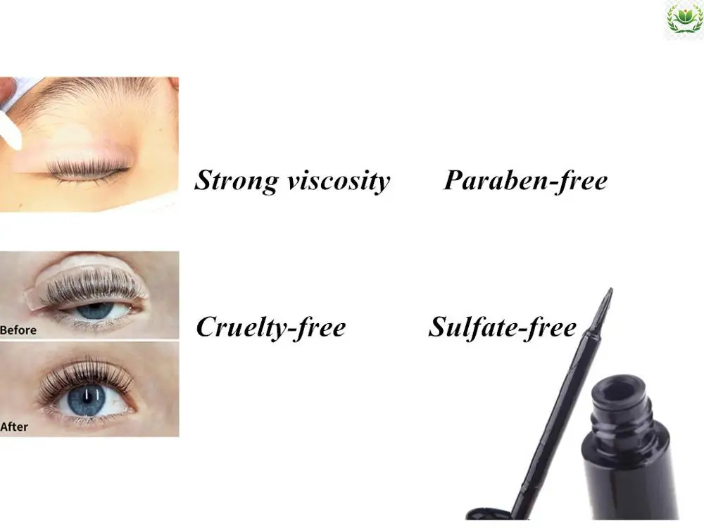 Waterproof Clear Eyelash Perm Glue Korean Supplier Lash Glue Adhesive