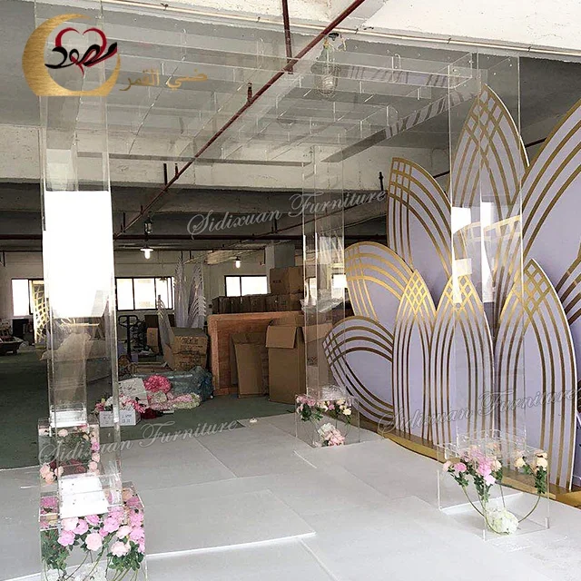 
New sale event party wedding decoration furniture transparent PVC wedding arch 