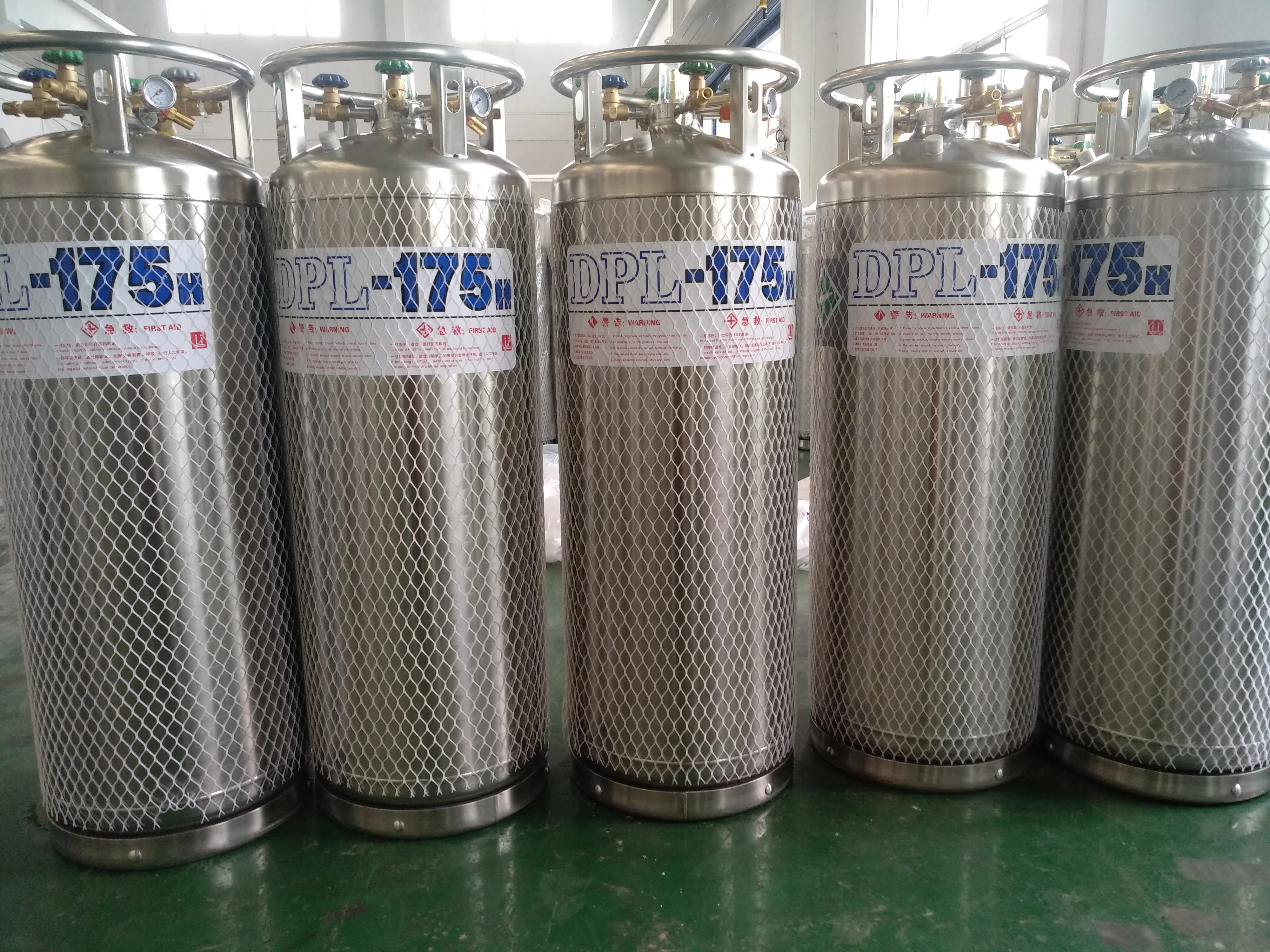 175L liquid nitrogen gas tank,  cryogenic VGL cylinder for liquid  nitrogen dewar tank price