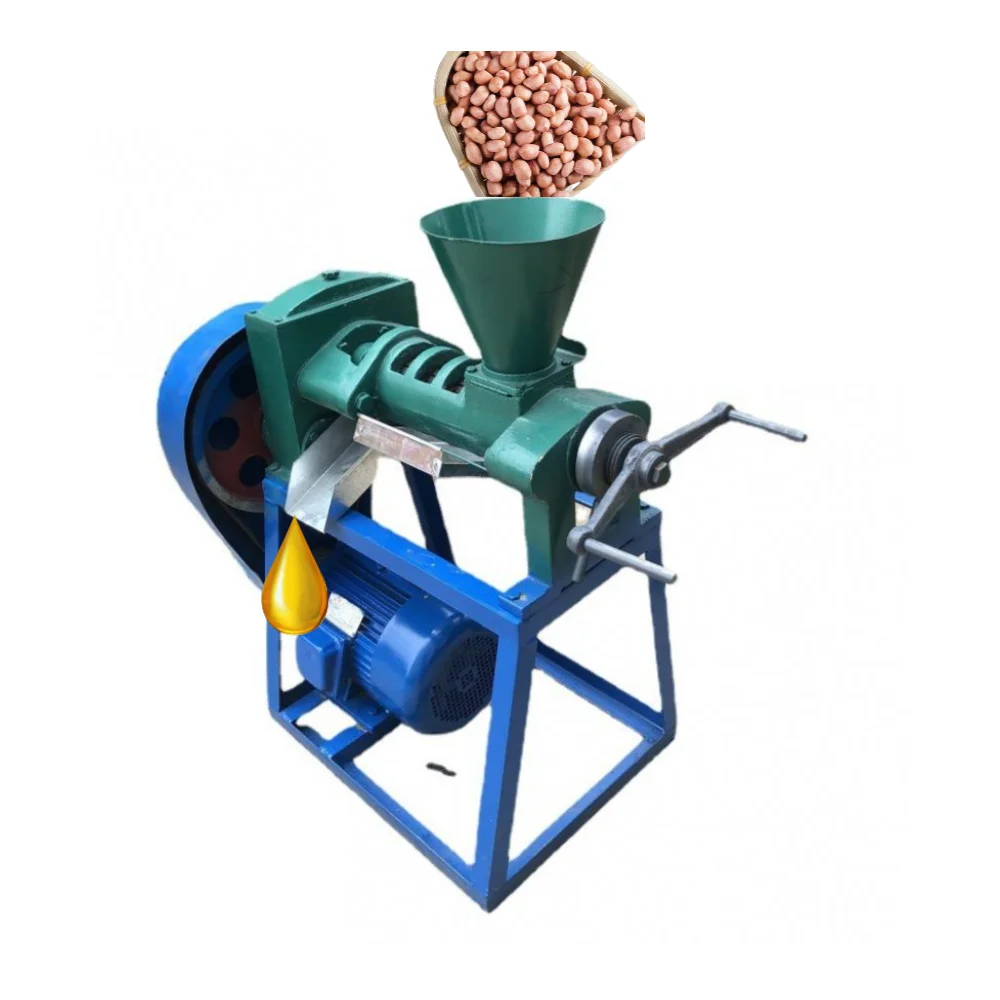 6YL- 68 Small screw oil press machine oil seeds presser screw oil press