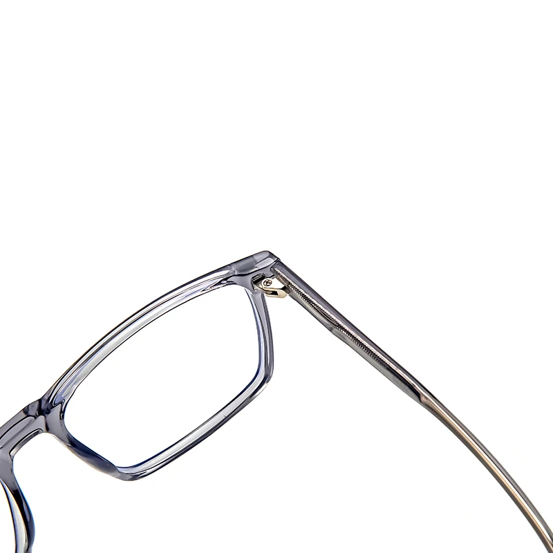 Oem Custom Eyeglass Frame Unisex Anti Blue Light Glasses Square Frame Glasses Mens Acetate Optical Glasses Frames TR90 Eyewear