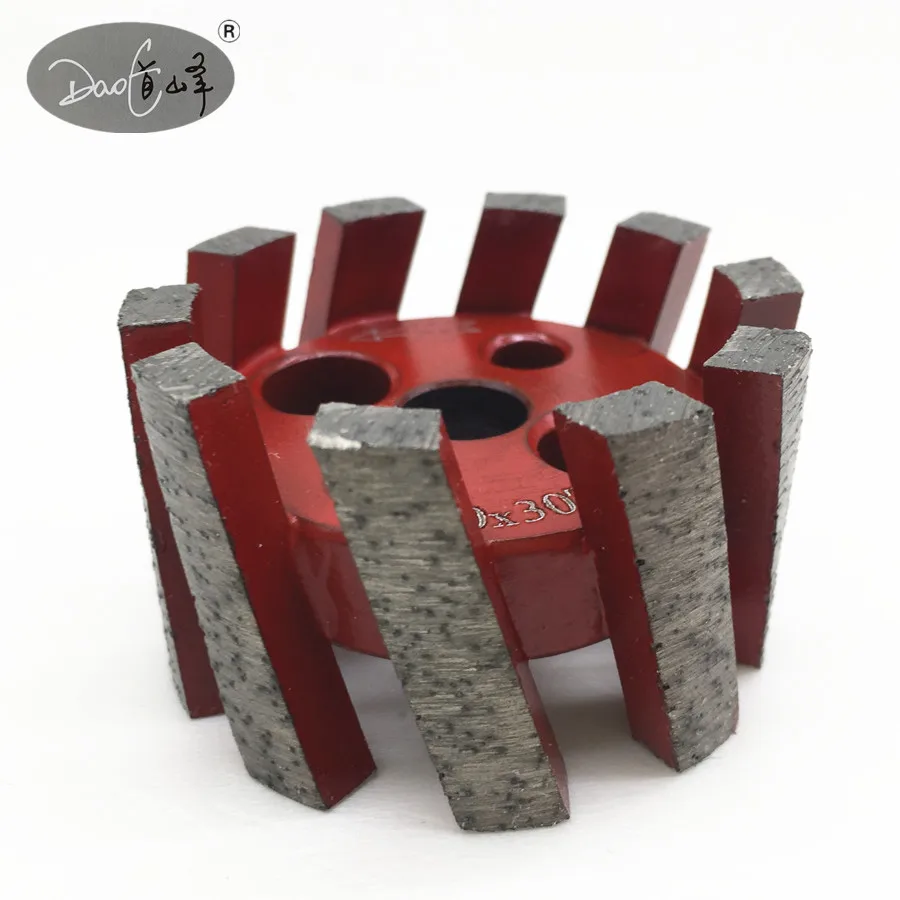 Daofeng CNC Dish Pattern Profiling Wheel for Granite Marble Aluminum Diamond Abrasive Grinding Wheel with Metal Bonding Agent