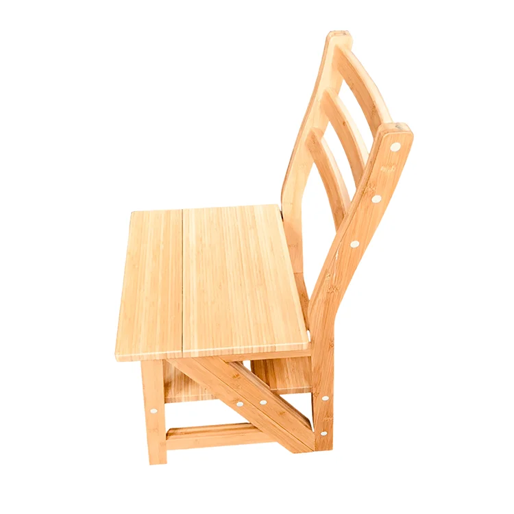 Sinoyurt Library folding step ladder chair combination