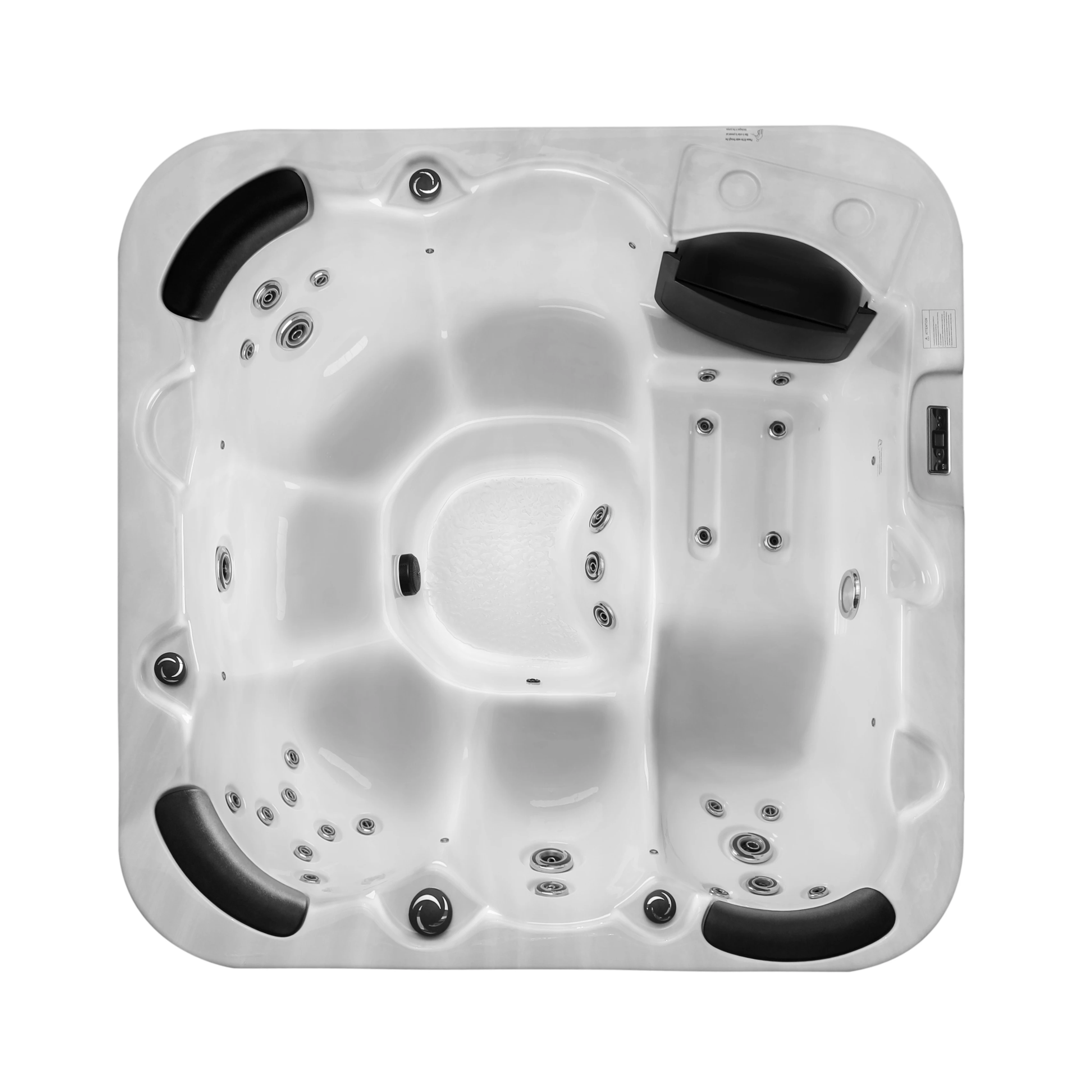 UL утверждения 5 человек Milano ПВХ юбка акрил массаж Spa портативный