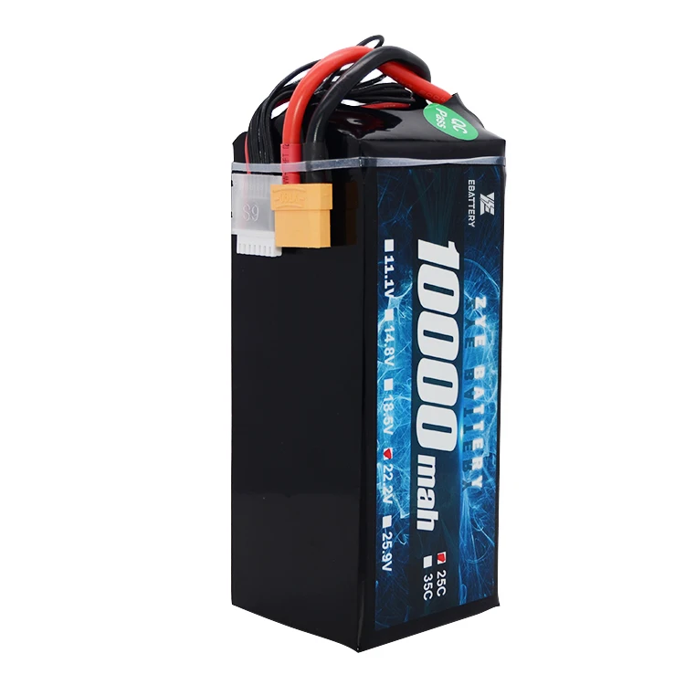 Ebattery 4s 10000mah lipo 14.8V 18.5v 10000mah lipo 5s6s for Agricultural fied