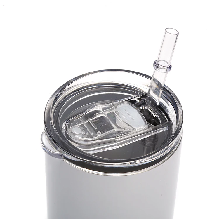 Source factory hot sale sublimation fat cup 20 ounces white sublimation cup 30 ounces stainless steel cup vacuum ultra-thin