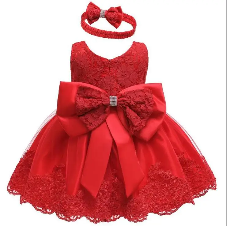 2pc Girl Baby Dresses Sets Baby Clothes with lace Baby Outfits Clothes in the party