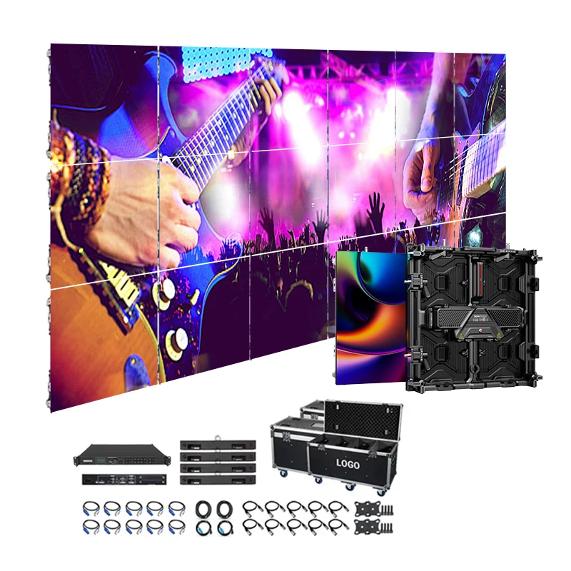 Wall video 7680hz p1.56 p3.91 p2.604  advertising display stage church concert pantalla indoor outdoor modular rental led screen