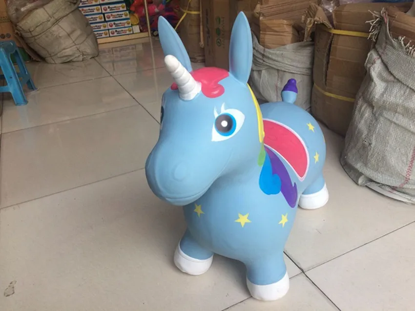 Wholesale New fashion Jumping pony/stock inflatable animal/ hopping animal