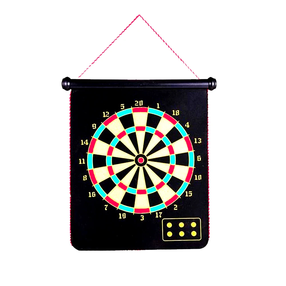 Maglory Magnetic Dart Board For Kids, Indoor Outdoor Magnetism Darts Game Double Sided Board Games Set Best Toys Gifts