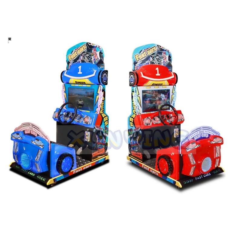 lottery entertainment game center coin operated driving simulator arcade machine kid racing video games machines