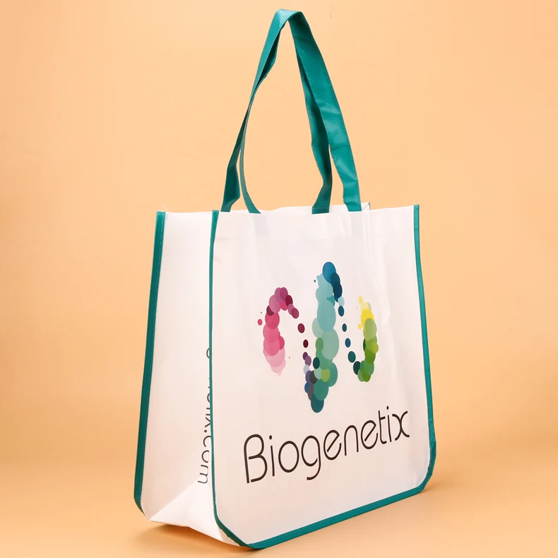 Упаковочная сумка для покупок из ламинированного полипропилена, нетканого полотна, высокого качества, роскошный бутик, любой дизайн, возможность печати поо, с обработанными буквами