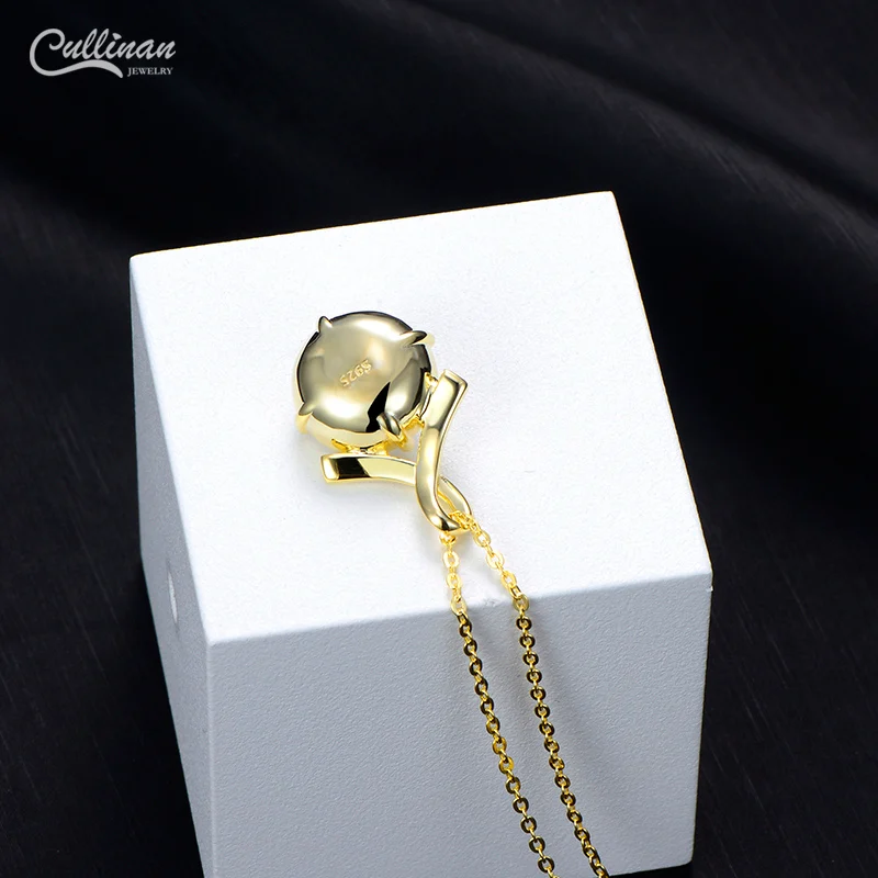 Gold Plated Jewelry for Women Wholesale Supplier Crystal Necklace Birthstone Natural Crystal Latest Luxury