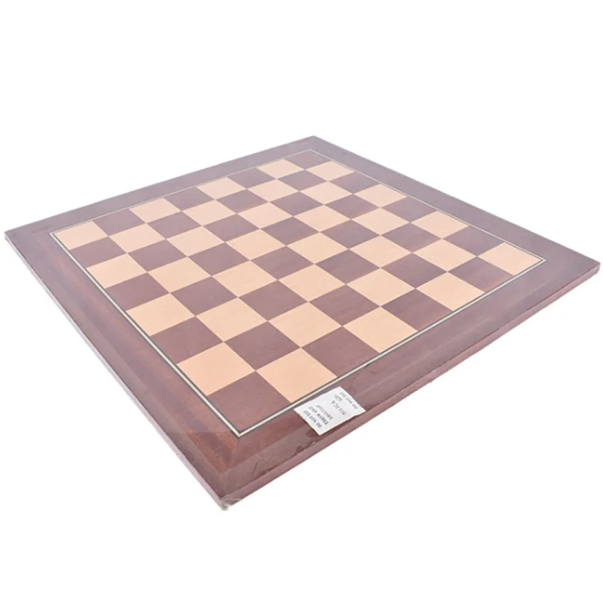 Yuanhe Unfolding 50 cm Chess Board Inlaid Squares Deluxe Wood Chess Board Set