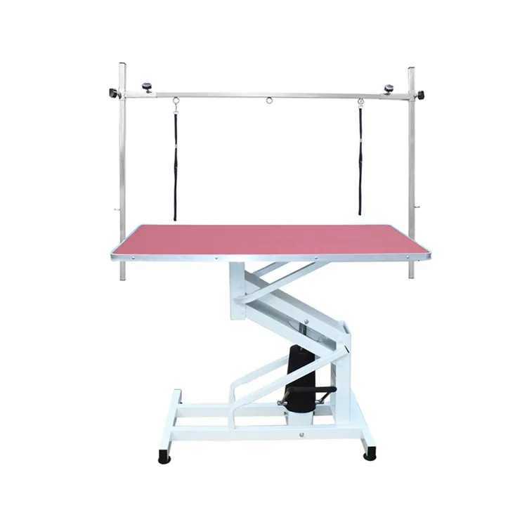 YSVET-N201 Manufacturer Vet Beauty Table Veterinary Animals Hydraulic dog Grooming Table pet bath brush equipment price
