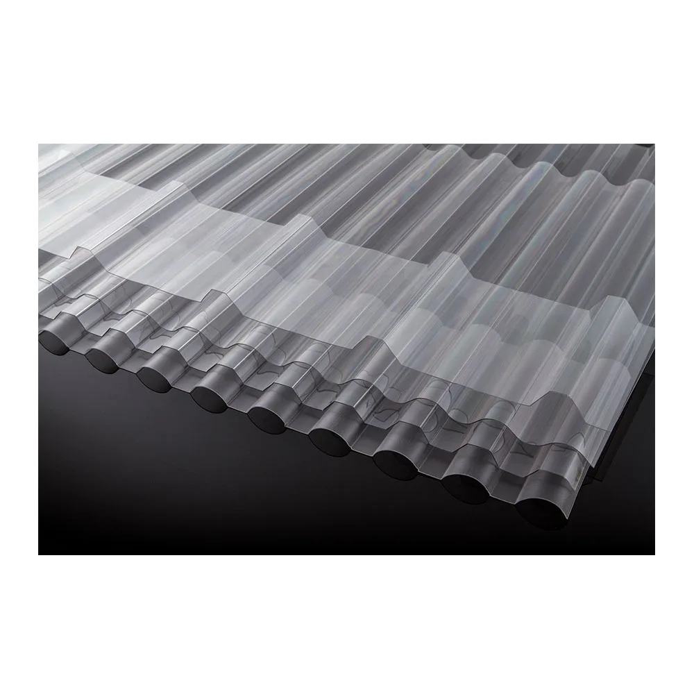 China Supplier plastic roofing sheets bending polycarbonate corrugated sheet for Outdoor