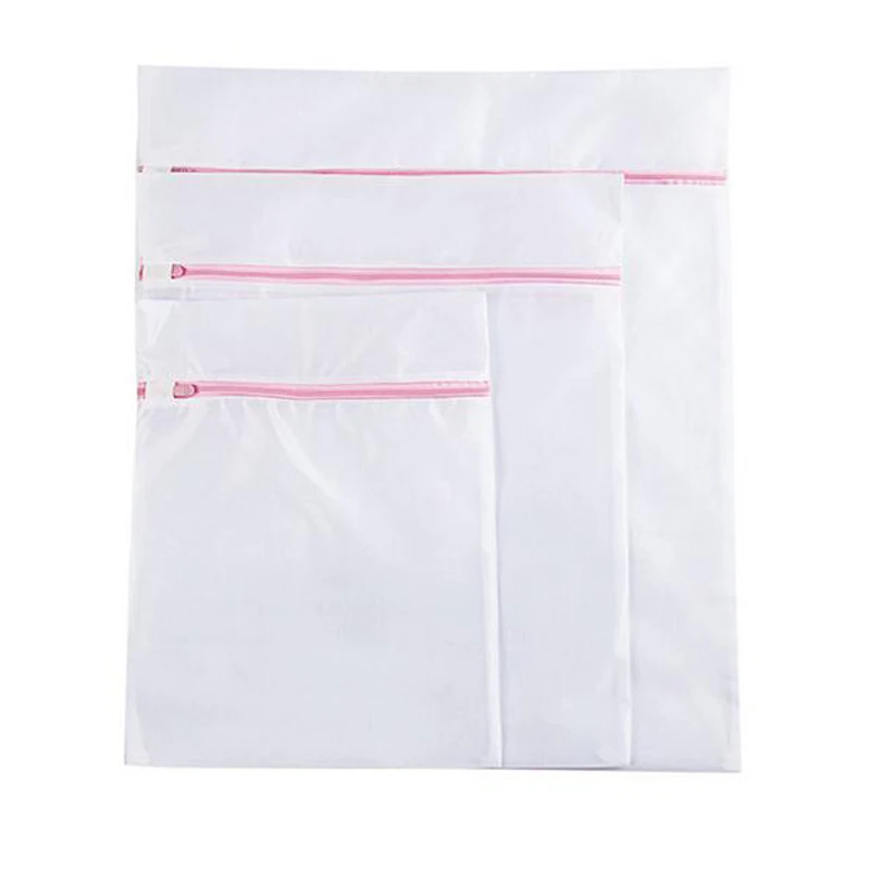 Storage travel mesh laundry bag custom fine mesh polyester wash bag