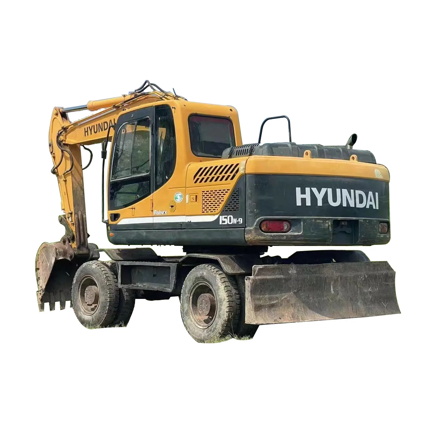 Original made in Korea  Hyundai 220lc-9s 22.5ton Used Excavator Hyundai 15ton Cummins Engine 150w-7 / 220lc-9s