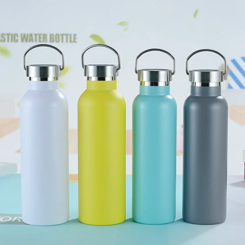 Tumbler Thermos Vacuum Cup Rubber Stainless Steel Frosted Skinny Straight Outdoor for Sport 34oz Minimalist Customized Halloween