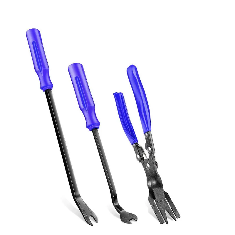 Clip Remover Tool, 3 Pcs Clip Pliers Set & Fastener Removal Tool, Auto Trim Removal Tool Kit Auto Upholstery Combo Repair Kit