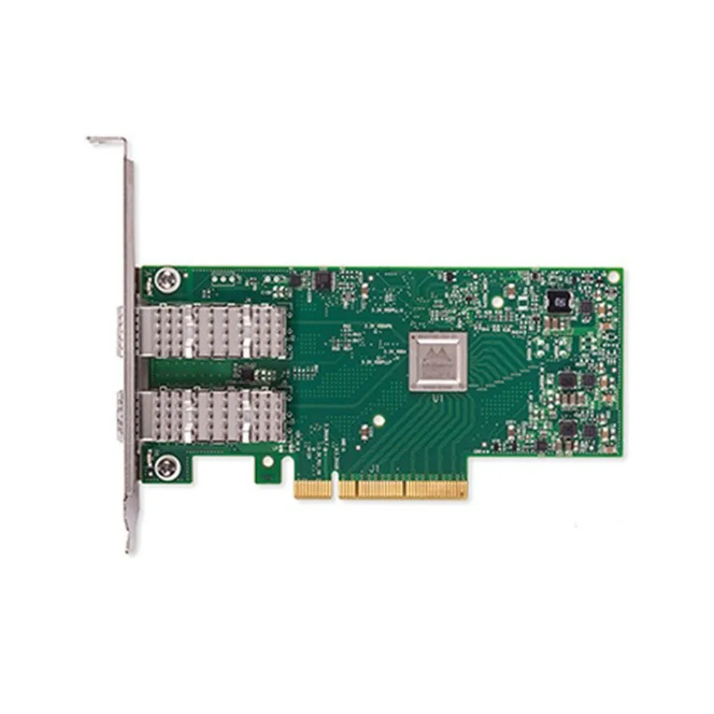 MCX4121A-XCAT for infiniband Mellanox ConnectX-4 Dual Port 10 Gigabit Ethernet Adapter Card, network interface card