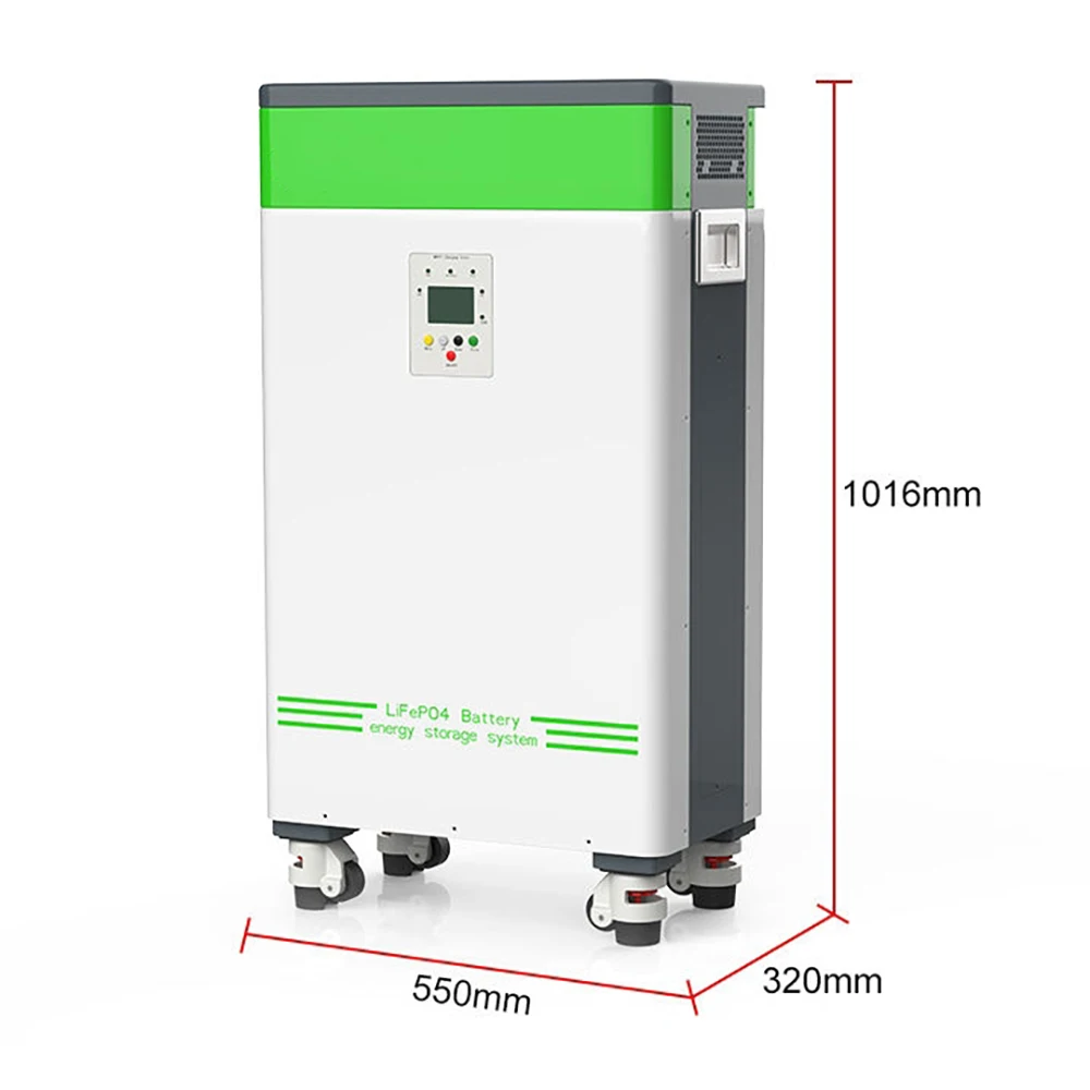 ROHS LIFEP04  floor type  energy storage lithium battery 51.2V 200AH RS485+CAN+RS232 YXL-LD01