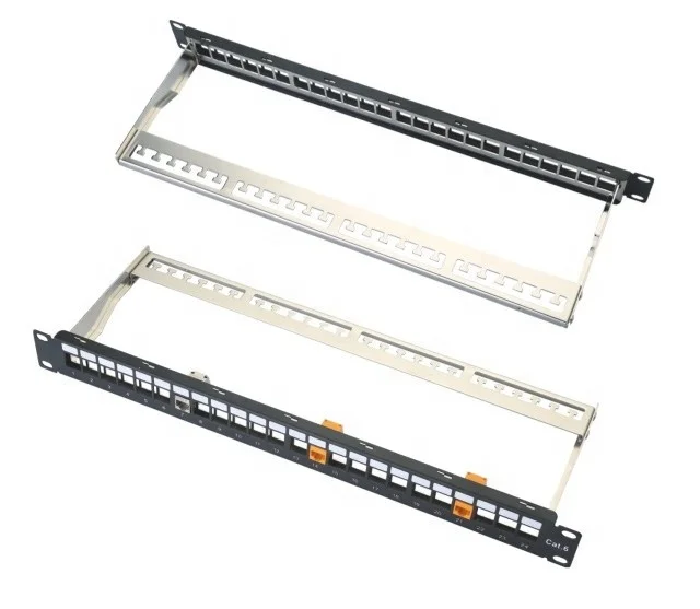 10-дюймовая патч-панель UTP на 12 портов CAT5E CAT6 CAT6A коммутационная панель (10 дюймов) хорошее