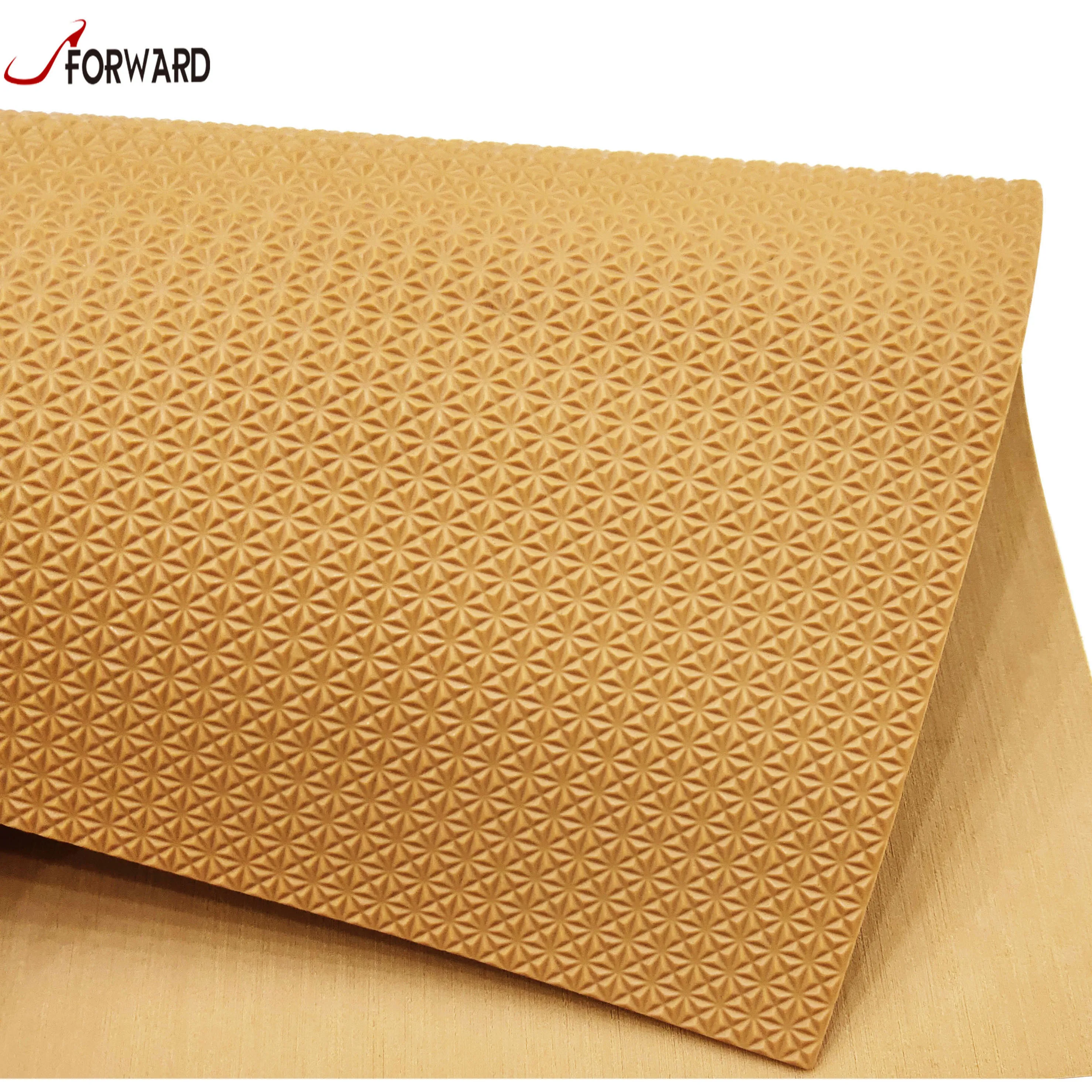 Factory direct price soling anti slip wave with dots good abrasion wear-resistant rubber sheets for shoe soles