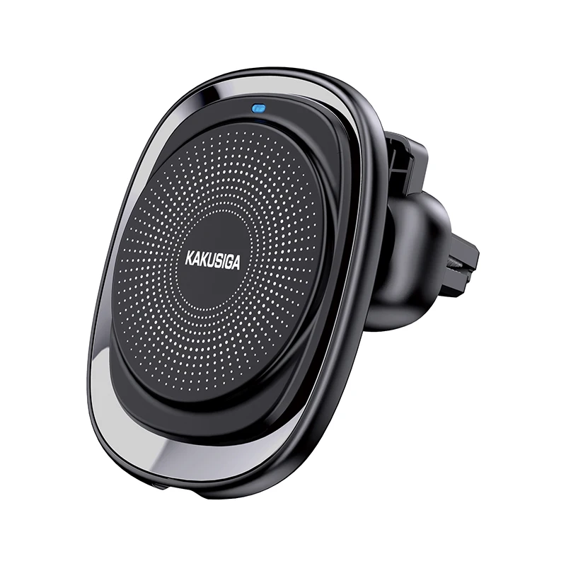 KAKUSIGA NEW Wireless charging Magnetic car holder pad 73% charging efficiency for iphone samsung xiaomi huawei 5W/7.5W/10W/15W