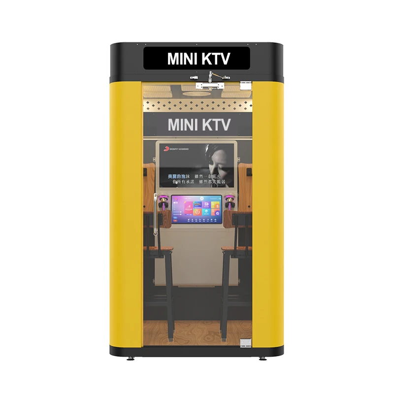 Мобильный мини-караоке KTV, караоке, караоке K-song, управление монетами, звуконепроницаемый jukebox