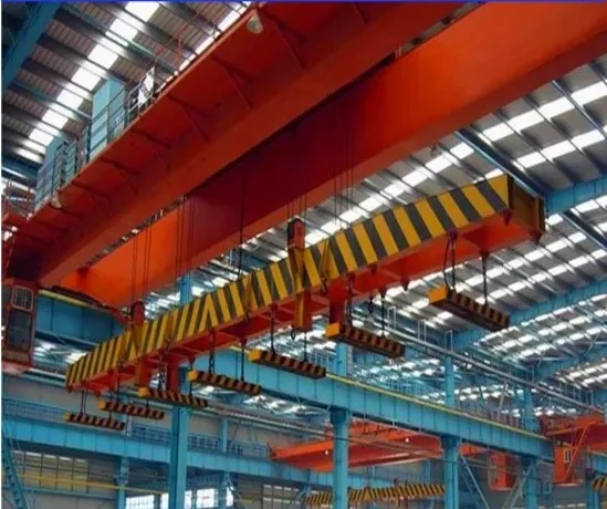 electromagnetic model double girder gantry crane with electromagnetic suction cups 50t 70t