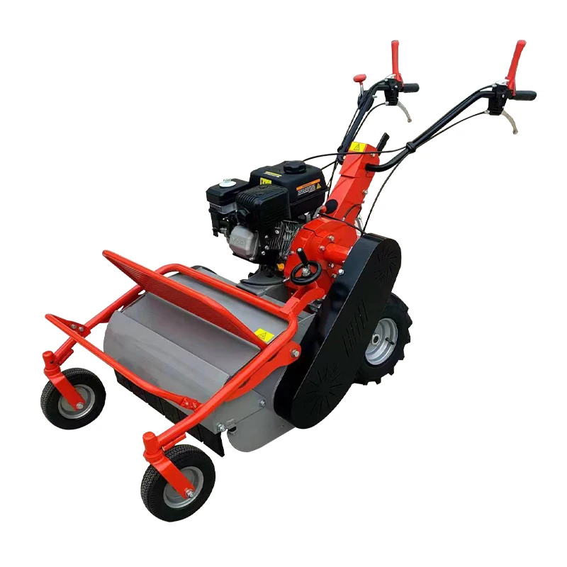 China Orchard Farm Mini Flail Lawn Mower Cutting Width 600mm Hydraulic Engine Flail Lawn Mower For Own Garden