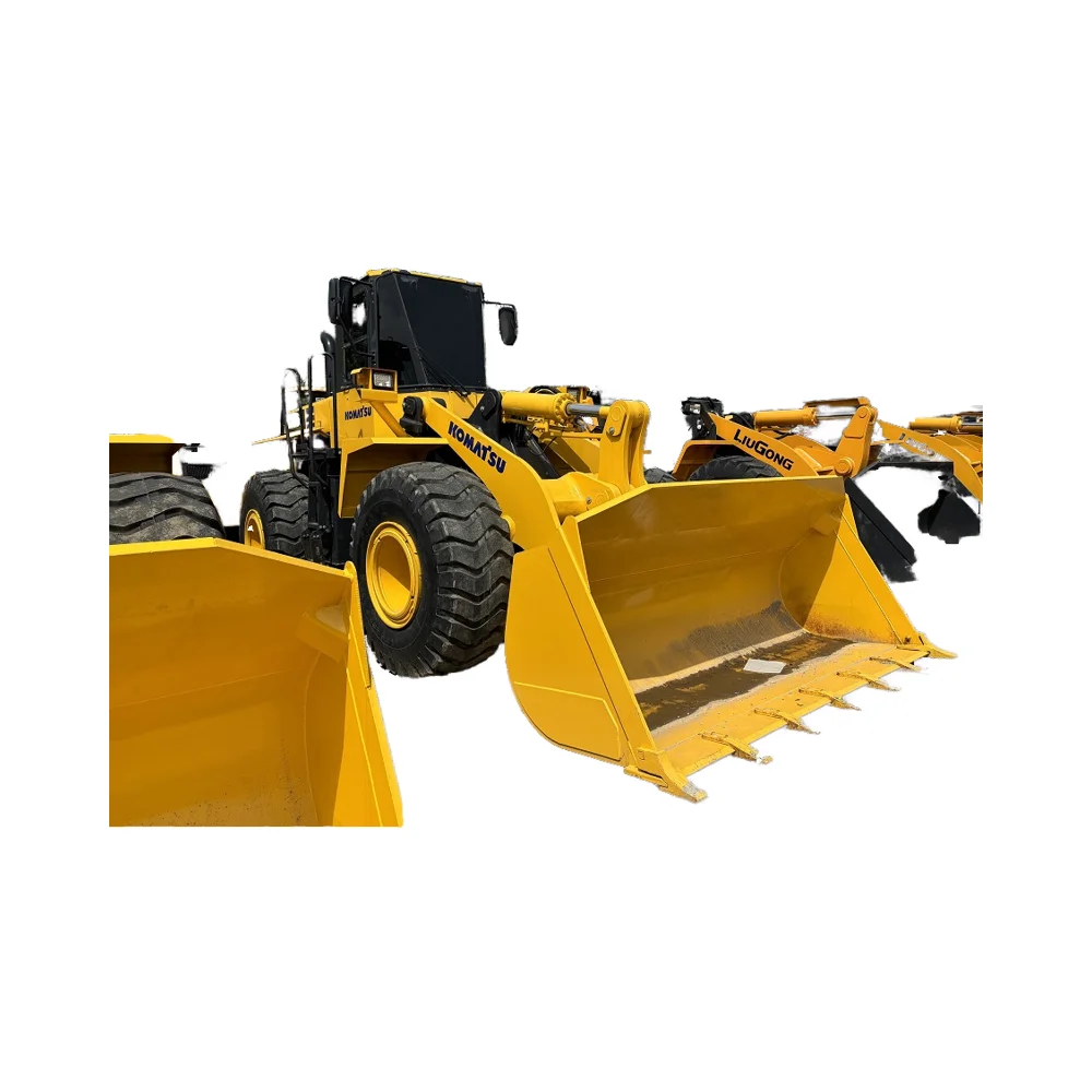 Komatsu WA900 -3EOused loader price Komatsu WA380/470 wheel forklift