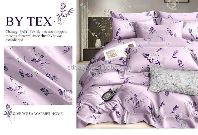 100% Cotton Baby Comforter Bedding Set Super King Size Plain Twill Style for Home Use for Kids Seasonal Use-Winter Spring Summer