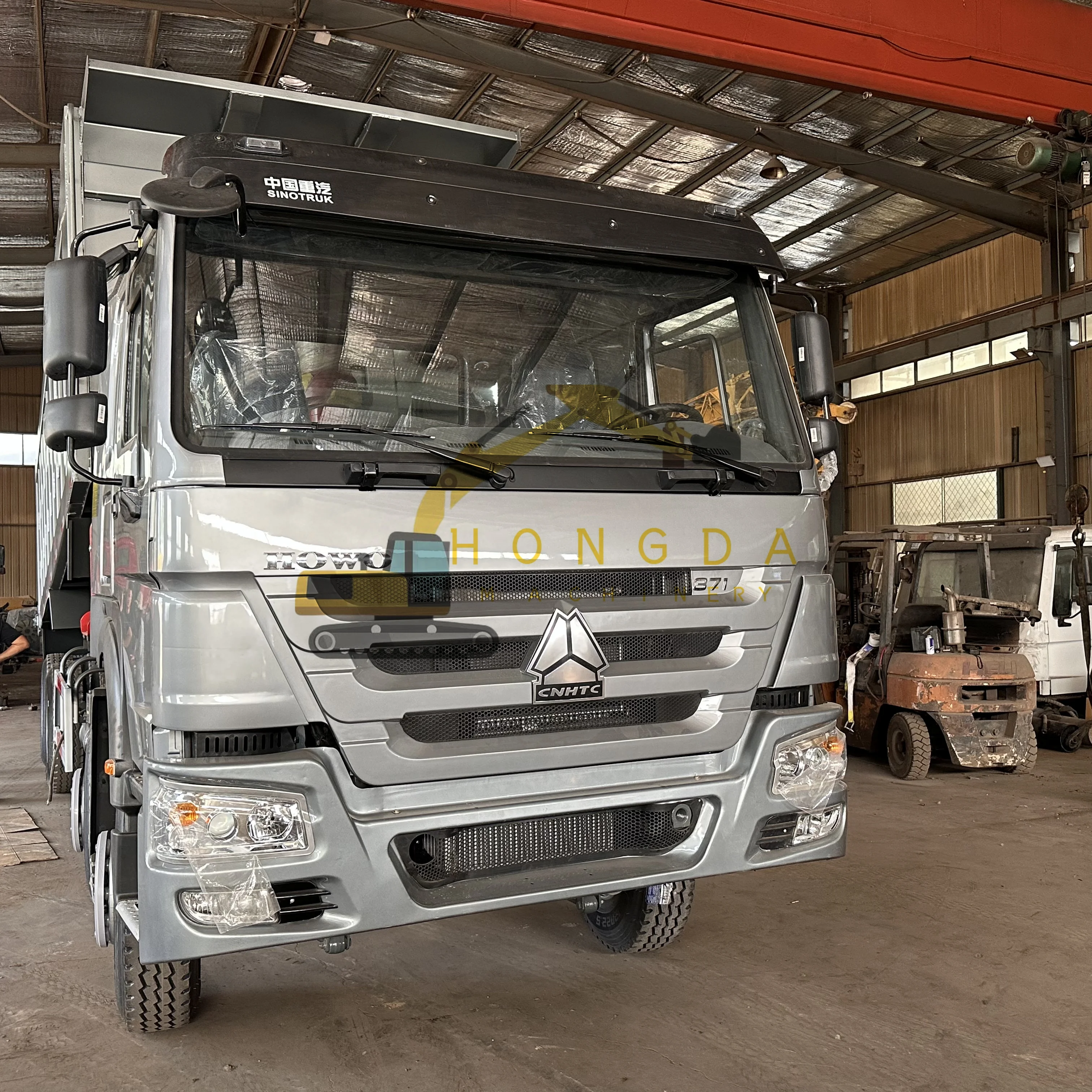 Chinese Brand Howo Factory Used Dump Truck Secondhand 8*4 Tipper Truck with Good Condition