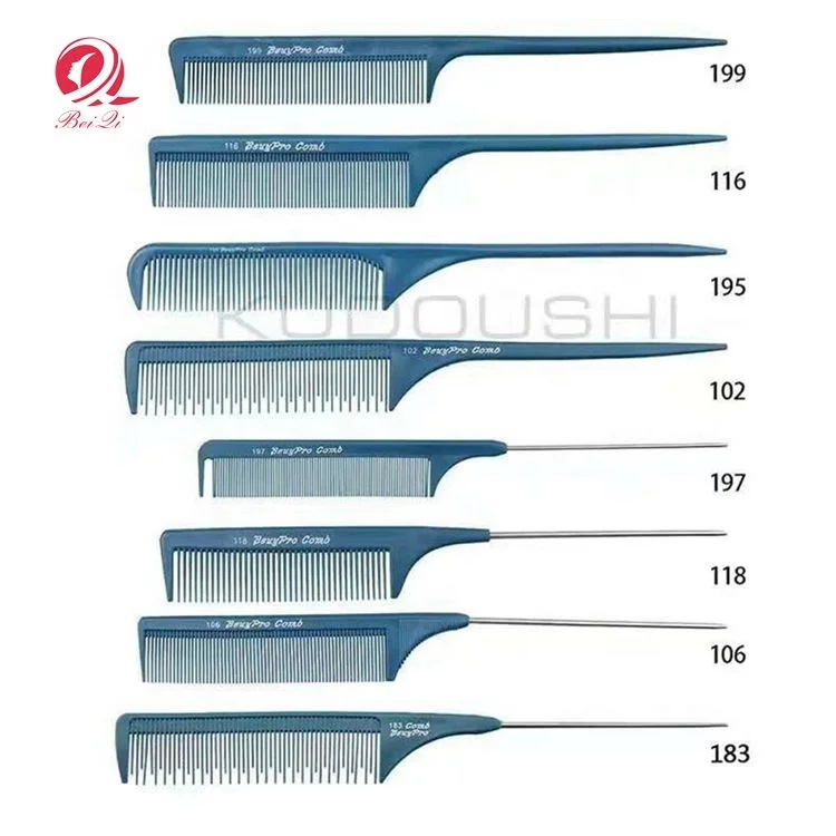 Factory supplies cheap hair salon carbon fiber comb for sale