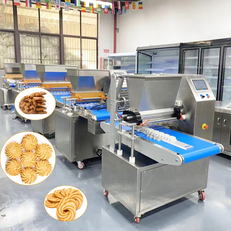 Cake Cookies Making Baking Equipment Functional small biscuit making machine