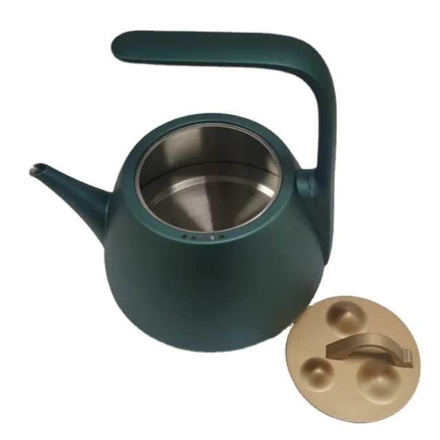 black white steel electric kettle mini electric portable tea kettle electric water kettle