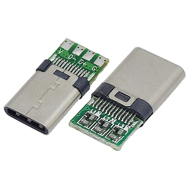 USB-разъем Type-c 2 0 с 6-контактным разъемом