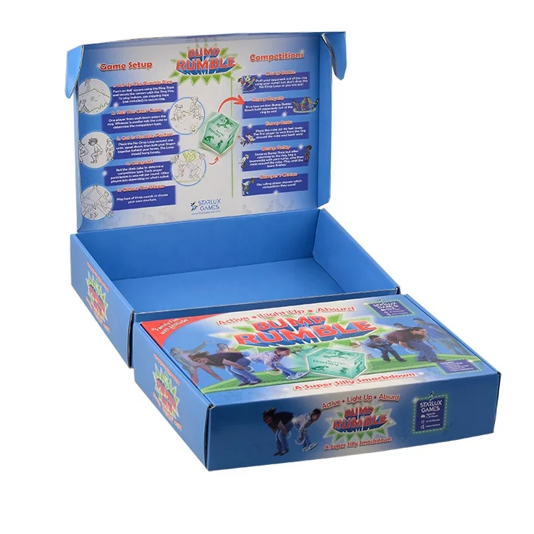 Парики с логотипом на заказ, косметика для ухода за кожей, коробка из гофрированной бумаги