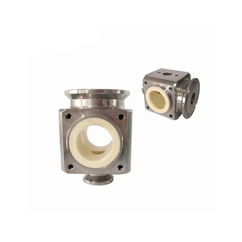 Custom Ceramic Fittings Ceramic Pump Dispensing Pumps Ceramic Sintered Grinding Stainless Steel Turning and Milling Process