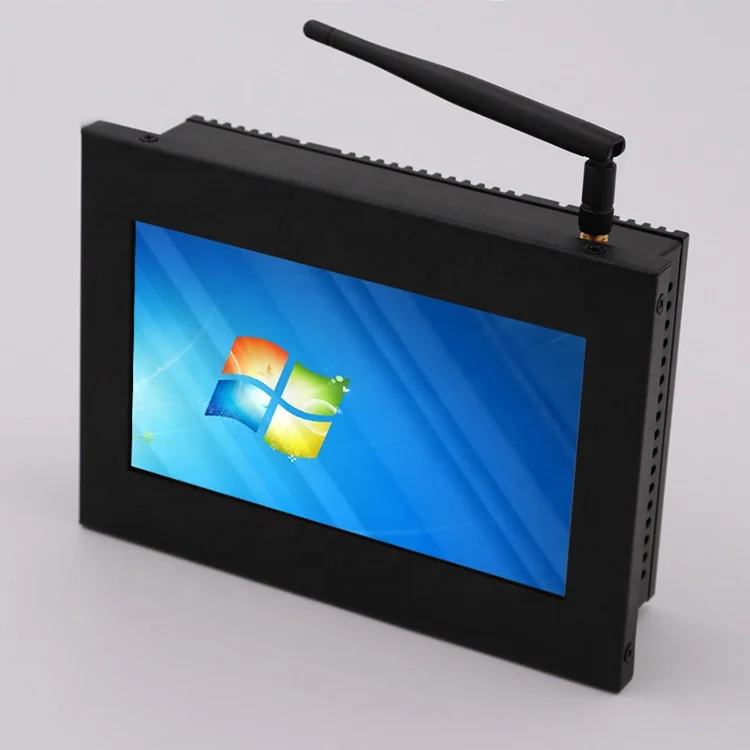 7Inch Ips Screen Aio Computer Intel Quad Core J1900 Win10 Os Wifi Industrial Control Tablet Pc