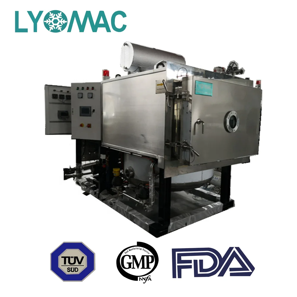 Industrial Lyophilizer / Reagents Vaccine Freeze Drying Equipment /Vials Pilot Vacuum Freeze Dryer Machine